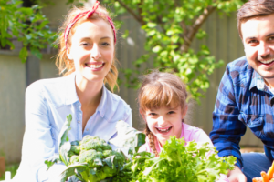 huerto familia salud beneficios terapeútico